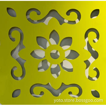 Best Selling 2.5mm-4mm Bended Aluminum Perforated Sheet